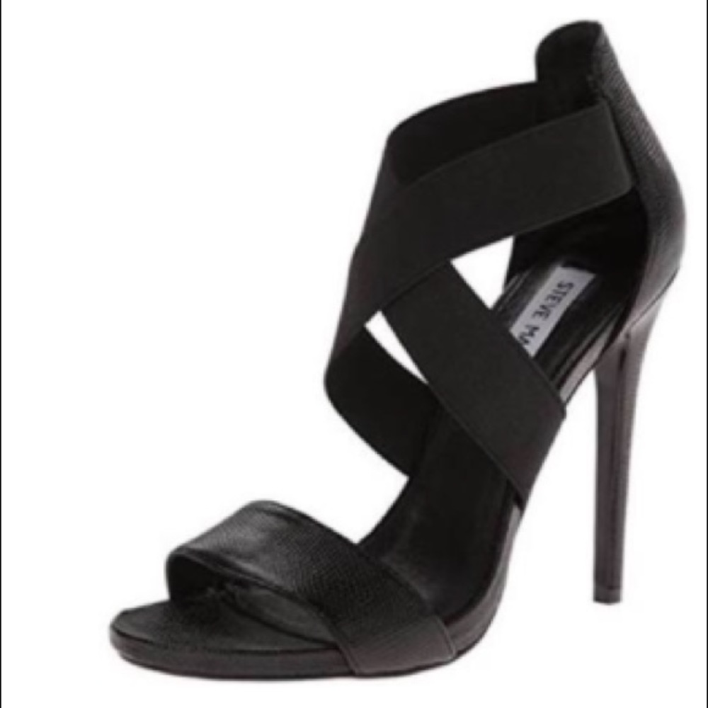 Steve Madden Black Maarla Heel